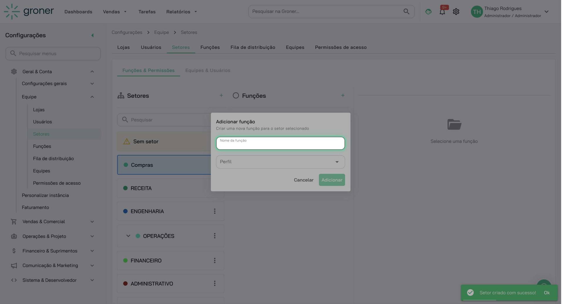 Preencha o nome da função