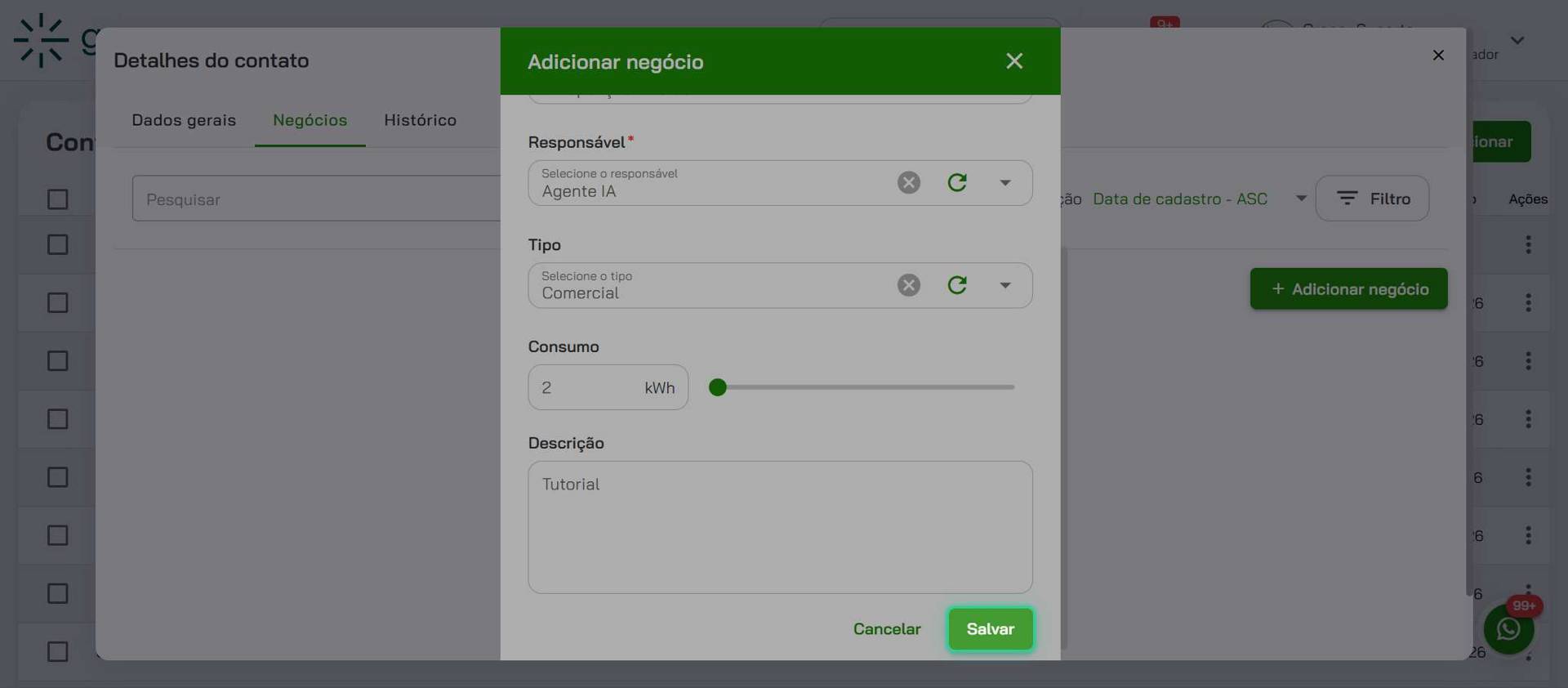 Salve o negócio