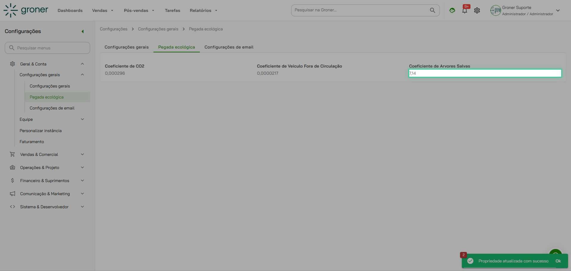 Edite o terceiro parâmetro